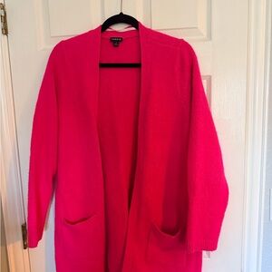 Torrid Hot Pink Cardigan Sweater